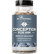 Conception Men Fertility Supplements - Triple Action Male Fertility Supplement for Optimal Count