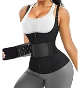 Nebility Waist Trainer for Women Corset Shapewear with Zipper Women's Waist Cincher Tank Top with...