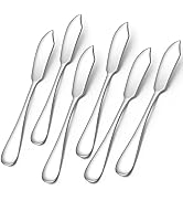 AOOSY Butter Knife, Mini 5.91 inches Stainless Steel Butter Spreader, Packs Of 6