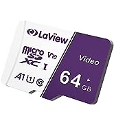 LaView 64GB Micro SD Card, Micro SDXC UHS-I Memory Card – 100MB/s,667X,U1,C10, FHD Video V10, A1,...