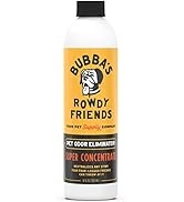 Bubba Pet Odor Eliminator for Strong Odor - Pet Urine Remover Spray Concentrate - Makes 2 Gallons...