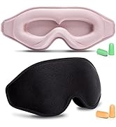 Sleep Mask for Men & Women, Sleep Eye Mask, 3D Eye Mask for Sleeping with Adjustable Strap, BeeVi...