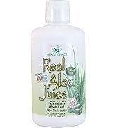 Miracle of Aloe Real Aloe Vera Juice, 1 Quart Dietary Supplement Drink, Whole Leaf, Pure, Filtere...