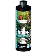 MICROBE-LIFT 10BBC4 Bird Bath Clear Two-In-One Water Cleaner and Surface Treatment for Outdoor Bi...