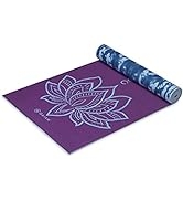 Gaiam Yoga Mat - Premium 6mm Print Reversible Extra Thick Non Slip Exercise & Fitness Mat for All...