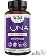 Luna | #1 Bedtime Supplement | Naturally Sourced Ingredients for Easier Bedtime | 60 Non-Habit Fo...