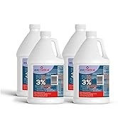 Epic Medical Supply Hydrogen Peroxide Gallon First Aid Antiseptic and Multipurpose Cleaner, 3% US...