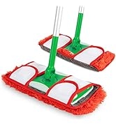 Reversible Double Sided Swiffer Compatible Mop Head | Microfiber Mop Head Replacement | Dust Mop ...