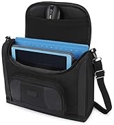 USA GEAR Compact Tablet Messenger Bag Compatible with Samsung Galaxy Tab S7 11", Lenovo Tab M10 1...