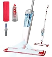 Mops for Floor Cleaning, 58.3 inch Extended Handle Spray Mop with 27oz Bottle and 1 Washable Micr...