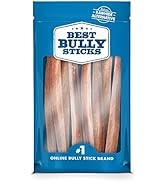 Best Bully Sticks Premium 12-Inch Jumbo Bully Sticks - All-Natural, Free-Range, Grass-Fed, 100% B...