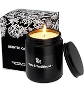 Scented Candles for Home Scented, Strong Fragranced Aromatherapy Candle - 7.6 Oz, 100% Soy Wax - ...