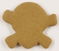 Skull and Crossbones Gingerbread Cookie