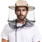 Mosquito Head Net Hat