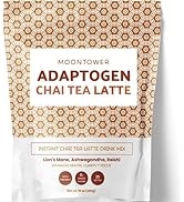 Mushroom Chai Tea Latte Mix by Moontower – Superfood Adaptogenic Mushroom Drink Powder with Ashwa...