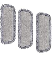 MEXERRIS Microfiber Spray Mop Pads Replacement Head for Wet Dry Dust Mop, Reusable Washable Mop H...