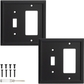 2 Gang Toggle/Decorator 2 Pack