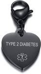 Black Keychain-type 2 Diabetes