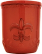 Fleur De Lis Burnt Orange