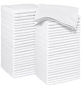 HOMEXCEL Microfiber Washcloths Towel Pack of 50,12"x12" Highly Absorbent and Soft Face Towels Was...