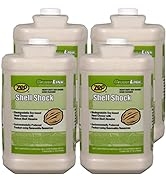 Zep Shell Shock Walnut-Based Pro Hand Cleaner - 1 Gallon (Case of 4) 84923 - All-Natural Soy-Base...