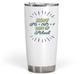 20 Oz White Fat Tumbler