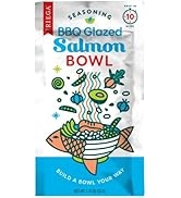 Riega BBQ Glazed Salmon Bowl Seasoning, Perfect Spice Mix for Seafood Rice or Salad Bowls, 1.13 O...