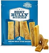 Best Bully Sticks All-Natural USA Baked & Packed Himalayan Yak Cheese for Dogs - Vegetarian & Lac...