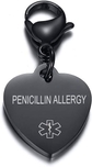 Black Keychain-penicillin allergy