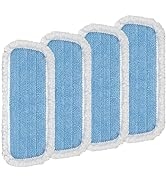 MEXERRIS Microfiber Spray Mop Pads Replacement Heads Washable Reusable Mop Refills for Wet Dry Mo...