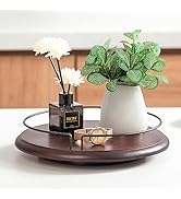 Small Lazy Susan Turntable for Kitchen Dinner Table, 9.8" Round Cabinet Organizer Countertop Tabl...