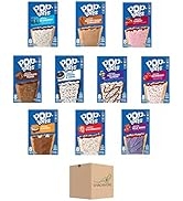 Pop Tarts Variety Pack of 10 Flavors, Poptarts Bulk Toaster Pastries (80 Toaster Pastries Total, ...