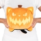 Black + Jack-o-lantern Cat