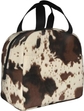 Cow Print Lunch Bag