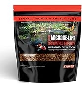 Microbe-Lift MLLHGEMD High Growth and Energy Floating Fish Food Pellets for Ponds, Water Gardens,...