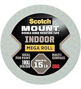 Scotch-Mount Indoor Double-Sided Mounting Tape Mega Roll 110H-Long-DC, 3/4 in x 350 in