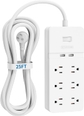 6 AC Outlets White