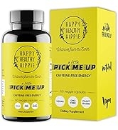 Happy Healthy Hippie [Natural Energy Supplement - Caffeine Free [Energy Pills] for Metabolism, Me...