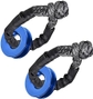 Black Shackle Blue Ring