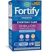 Nature’s Way Fortify Women’s 30 Billion Daily Probiotic Supplement, 10 Strains, Digestive Health*...