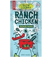 Riega Ranch Chicken Slow Cooker Seasoning, Perfect Dry Powder Mix for Ranch Seasoning Chicken, 1 ...