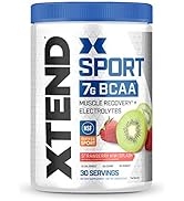 XTEND Sport BCAA Powder Strawberry Kiwi Splash - Electrolyte Powder for Recovery & Hydration with...