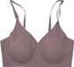 Rose Gold# Wireless Push Up Bras for Women