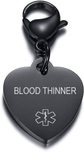 Black Keychain-blood thinner