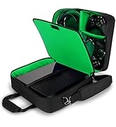 USA Gear Console Carrying Case - Xbox Travel Bag Compatible with Xbox One and Xbox 360 with Water...