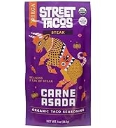 Riega Organic Carne Asada Street Taco Seasoning, Mix Makes the Perfect Carne Asada Marinade to Sp...