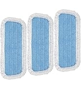 MEXERRIS Microfiber Spray Mop Pads Replacement Heads Washable Reusable Mop Refills for Wet Dry Mo...