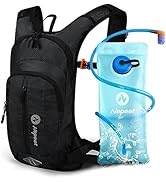 Nepest Hydration Pack Backpack for Women & Men, Lightweight Water Backpack with 2L Water Bladder ...