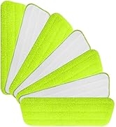 Spray Mop Heads Replacement Mop Pads - MEXERRIS Microfiber Wet Mops Refill Mop Replacement Cleani...