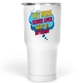 30 Oz White Large Tumbler